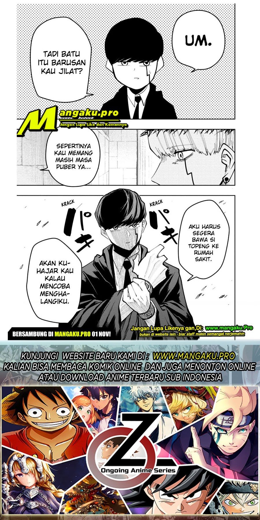 Mashle: Magic and Muscles Chapter 36 Gambar 20