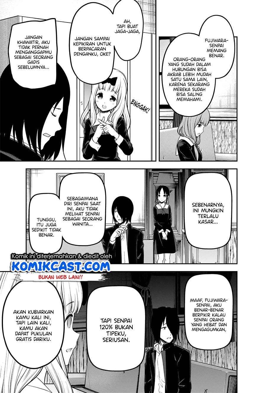Kaguya-sama wa Kokurasetai – Tensai-tachi no Renai Zunousen Chapter 206 Gambar 6