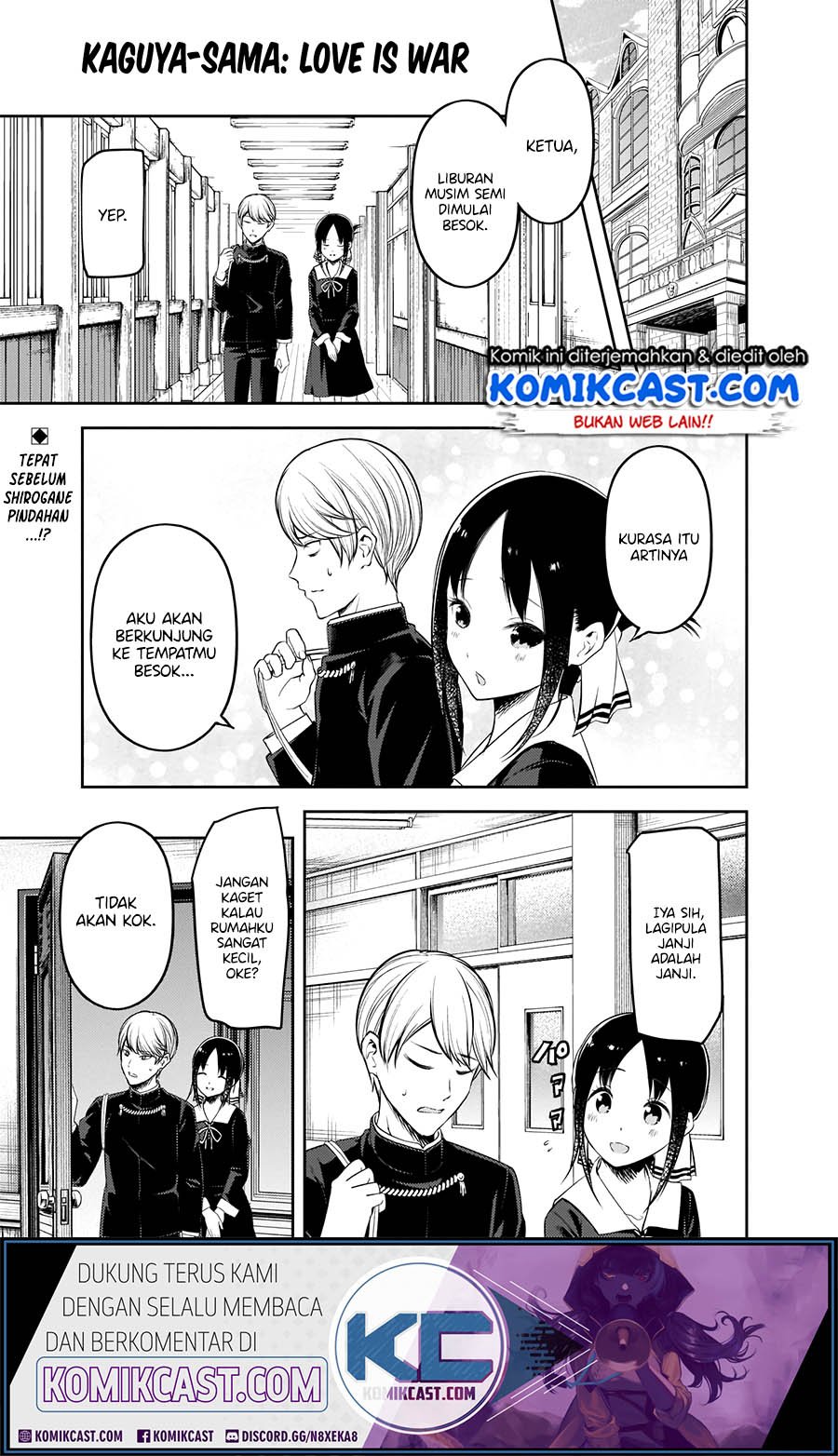 Manga Kaguya-sama wa Kokurasetai – Tensai-tachi no Renai Zunousen Chapter 206 gambar nomor 2