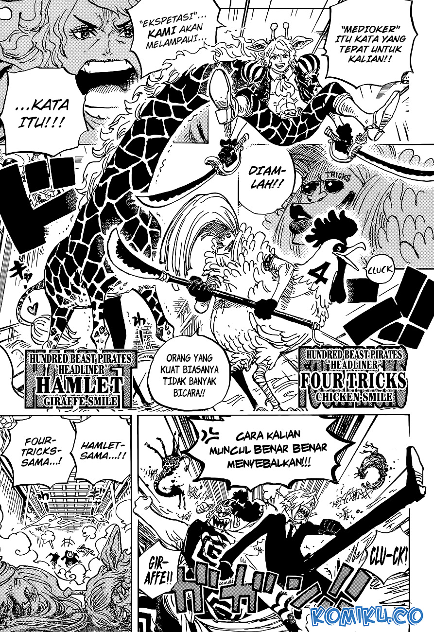 One Piece Chapter 994 Gambar 7