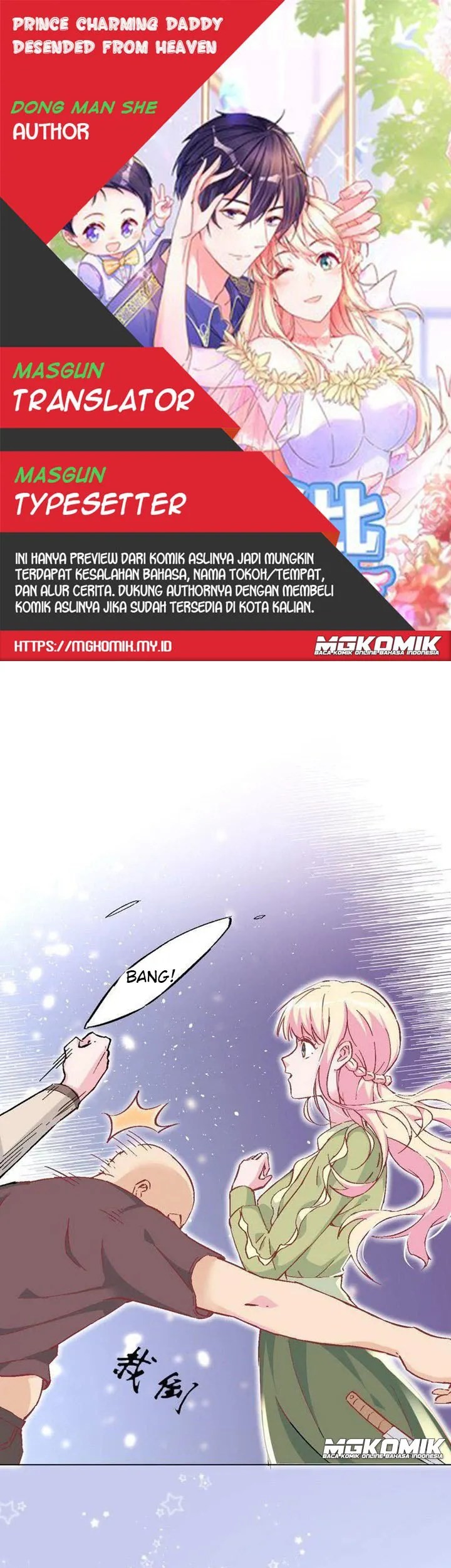 Komik Prince charming daddy descended from heaven Chapter 29 gambar nomor 1