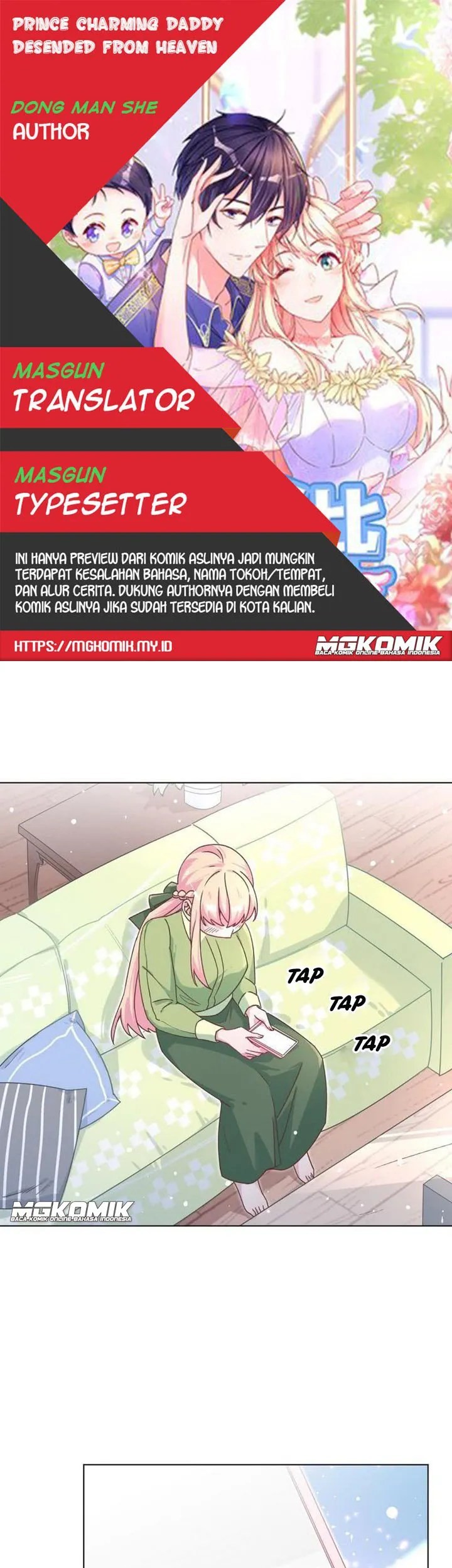 Komik Prince charming daddy descended from heaven Chapter 30 gambar nomor 1