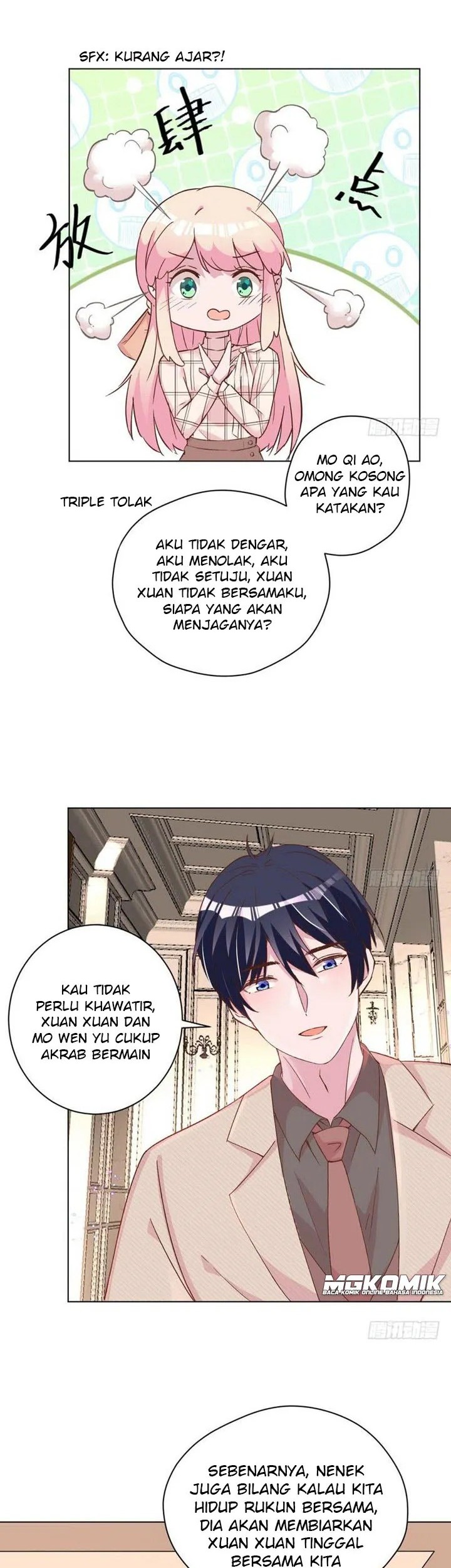Manhua Prince charming daddy descended from heaven Chapter 39 gambar nomor 2