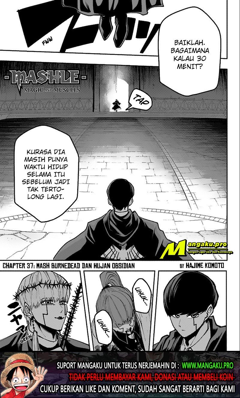 Manga Mashle: Magic and Muscles Chapter 37 gambar nomor 2