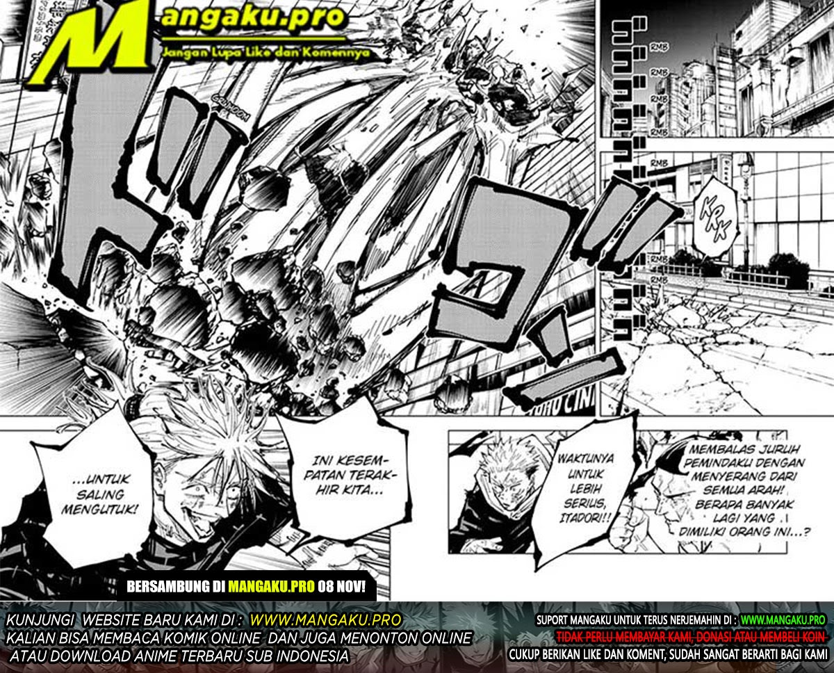 Jujutsu Kaisen Chapter 128 Gambar 17