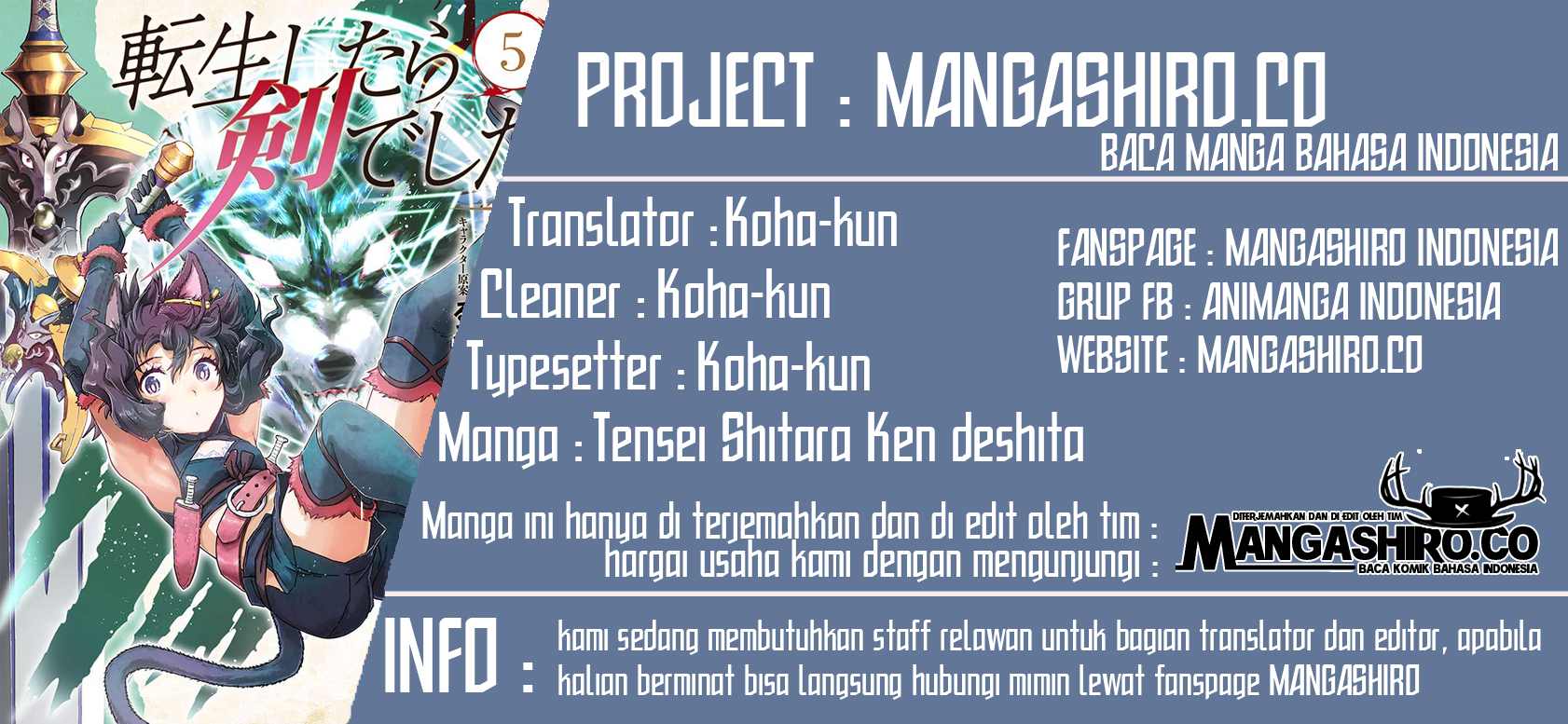 Komik Tensei shitara Ken deshita Chapter 40 gambar nomor 1