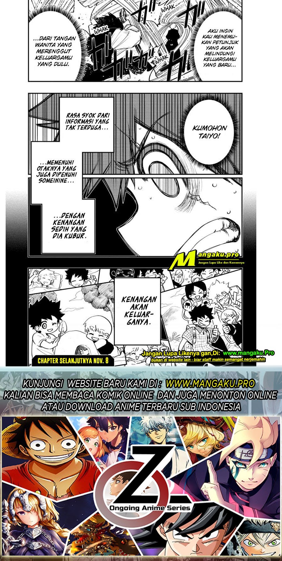 Mission: Yozakura Family Chapter 57 Gambar 20