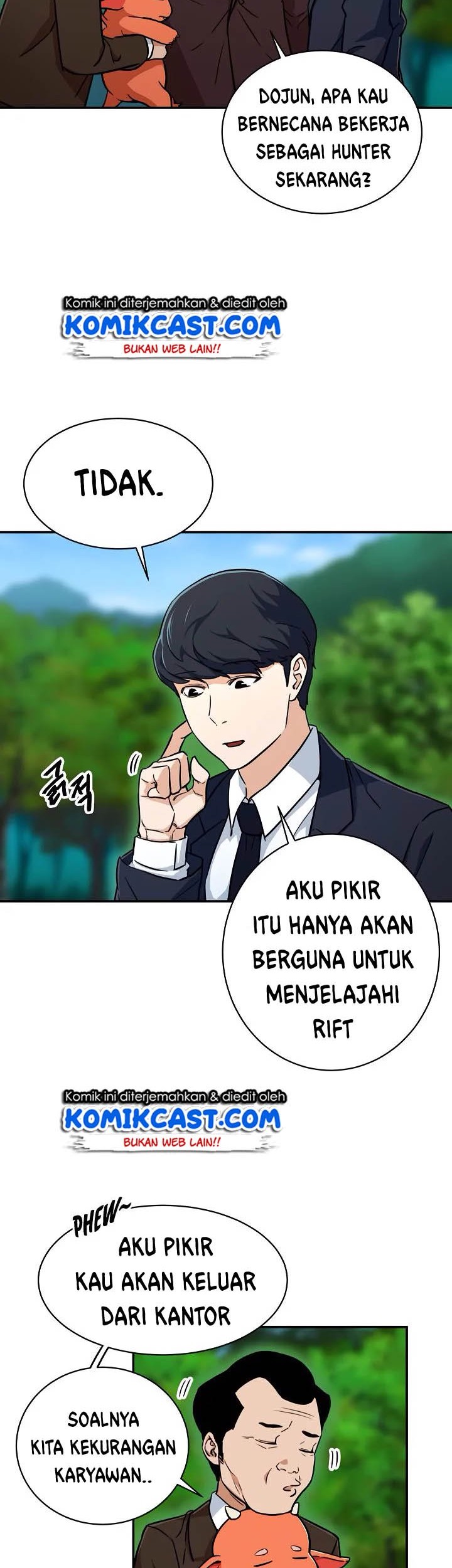 My Dad Is Too Strong Chapter 34 Gambar 47