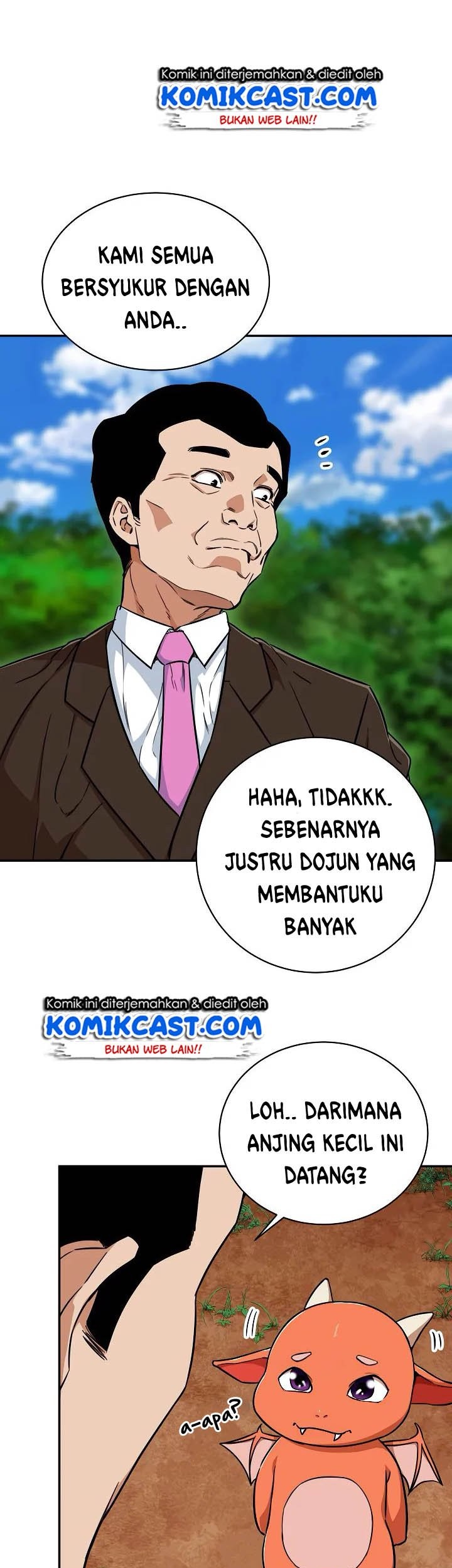 My Dad Is Too Strong Chapter 34 Gambar 41