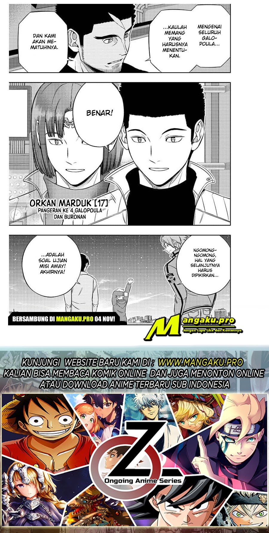 World Trigger Chapter 202 Gambar 24