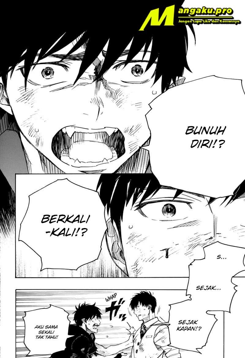 Ao no Exorcist Chapter 126.2 Gambar 9