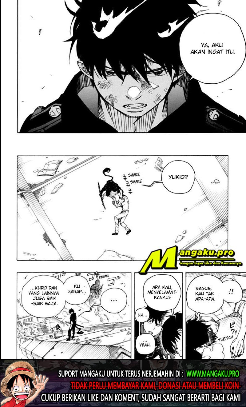 Ao no Exorcist Chapter 126.1 Gambar 15