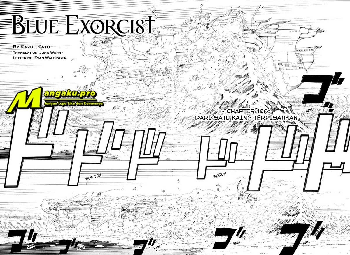 Ao no Exorcist Chapter 126.1 Gambar 3