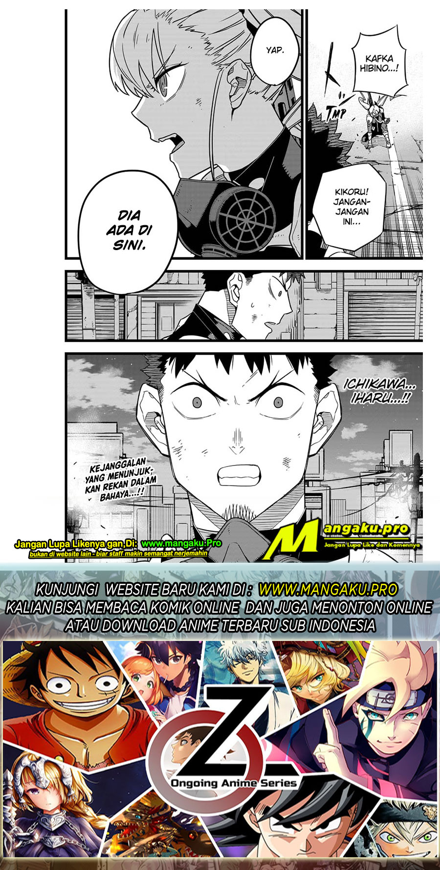 8Kaijuu Chapter 16 Gambar 24