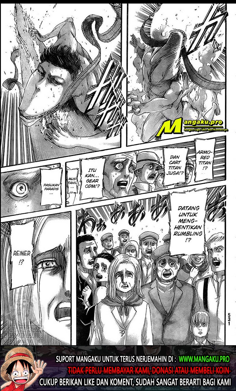 Shingeki no Kyojin Chapter 134.2 Gambar 20