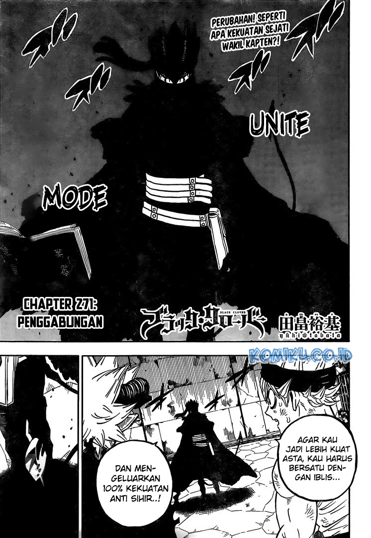 Black Clover Chapter 271 Gambar 3