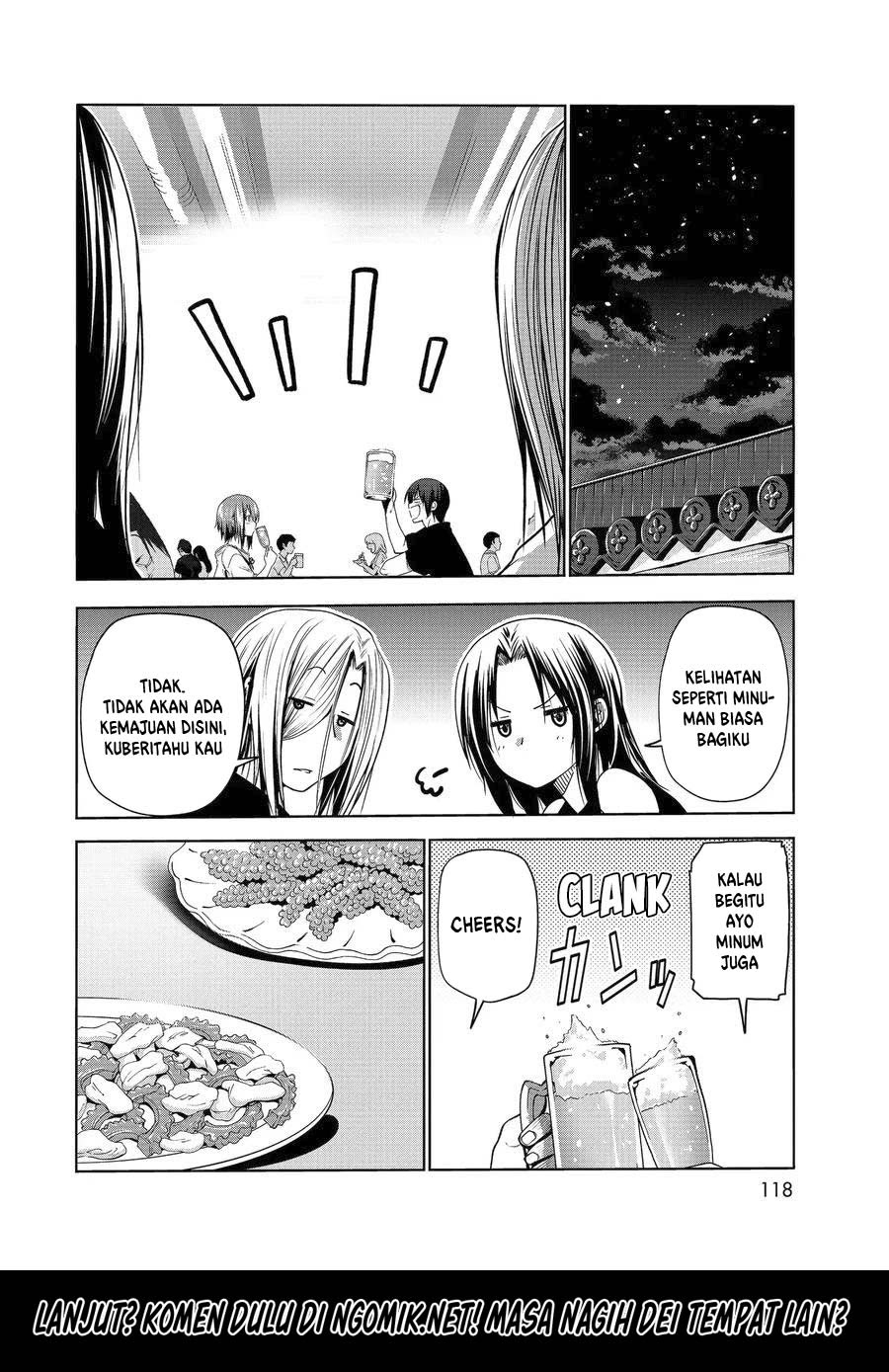 Grand Blue Chapter 64.2 Gambar 8
