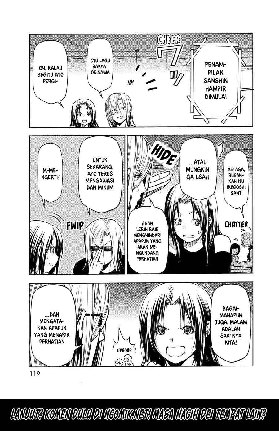 Grand Blue Chapter 64.2 Gambar 9