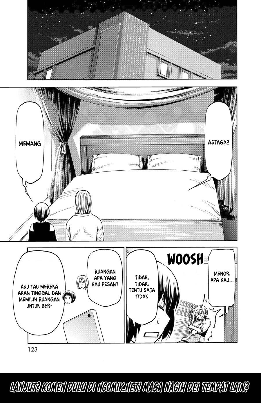 Grand Blue Chapter 64.2 Gambar 13