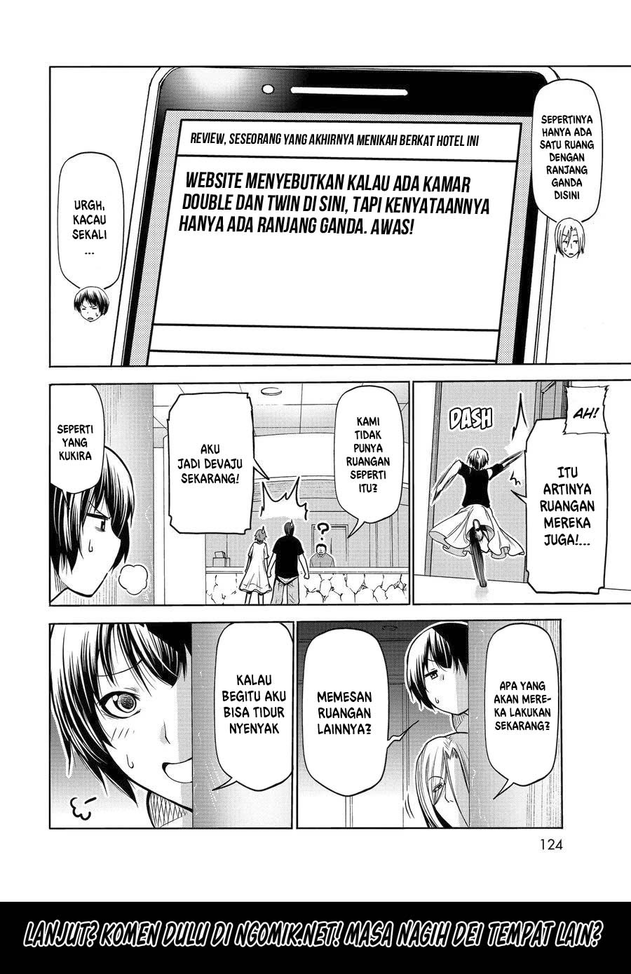 Grand Blue Chapter 64.2 Gambar 14