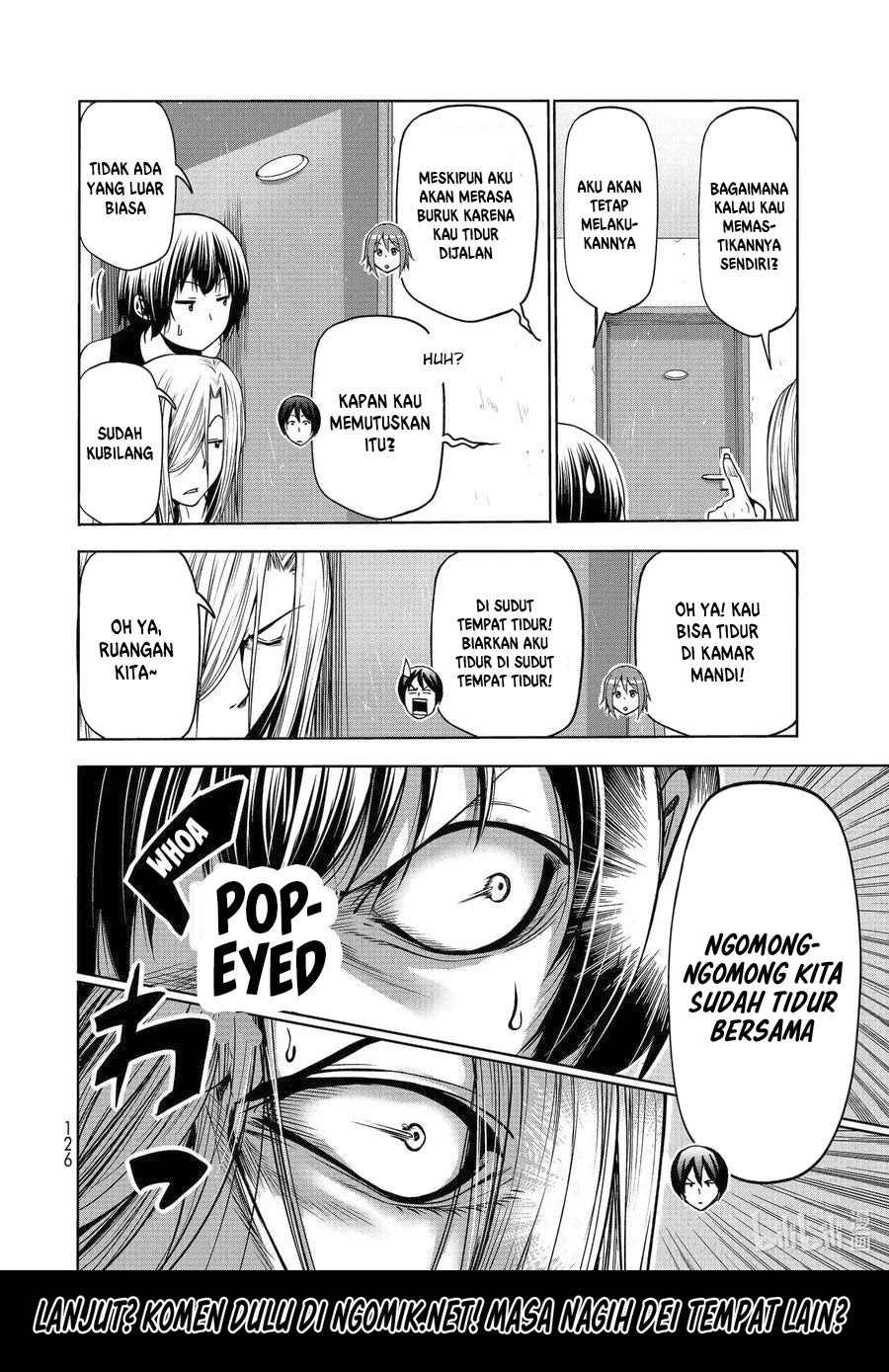 Grand Blue Chapter 64.2 Gambar 16