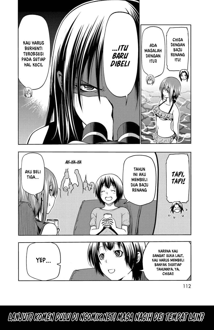 Manga Grand Blue Chapter 64.2 gambar nomor 2