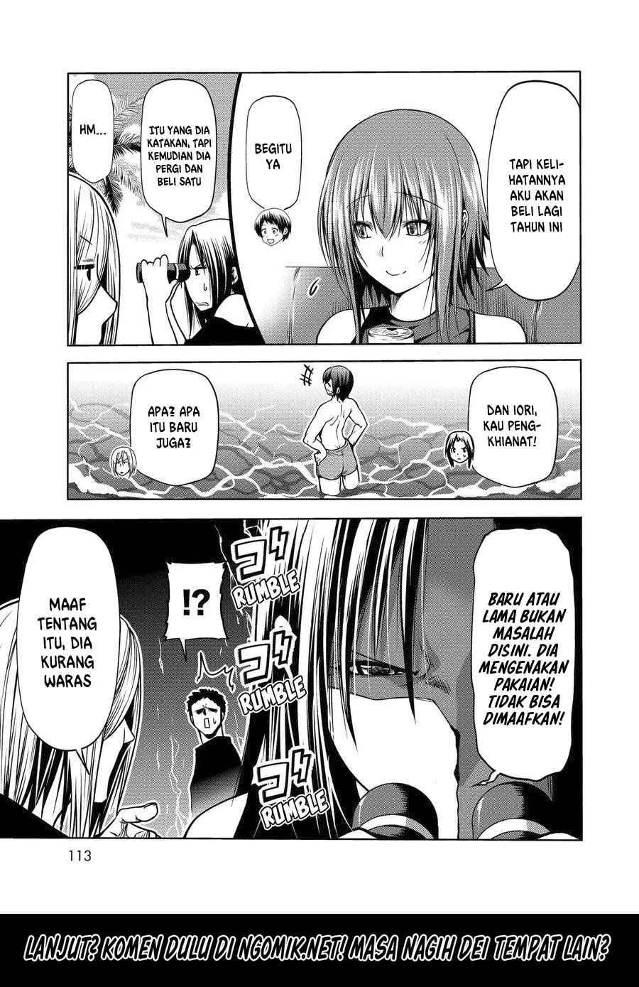 Grand Blue Chapter 64.2 Gambar 3