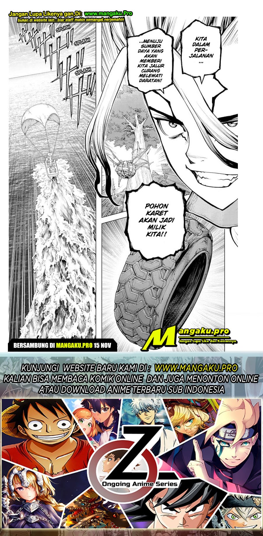 Dr. Stone Chapter 173 Gambar 19