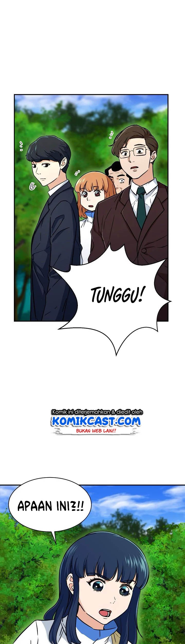 Manhwa My Dad Is Too Strong Chapter 35 gambar nomor 2