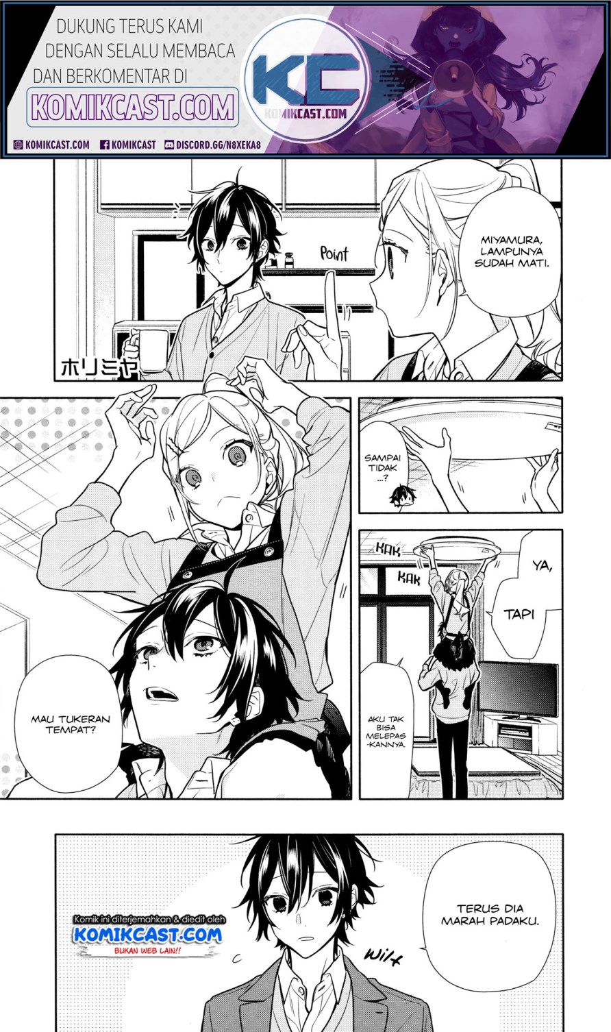 Manga Horimiya Chapter 113 gambar nomor 2