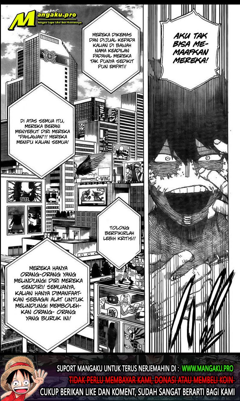 Boku no Hero Academia Chapter 291 Gambar 12