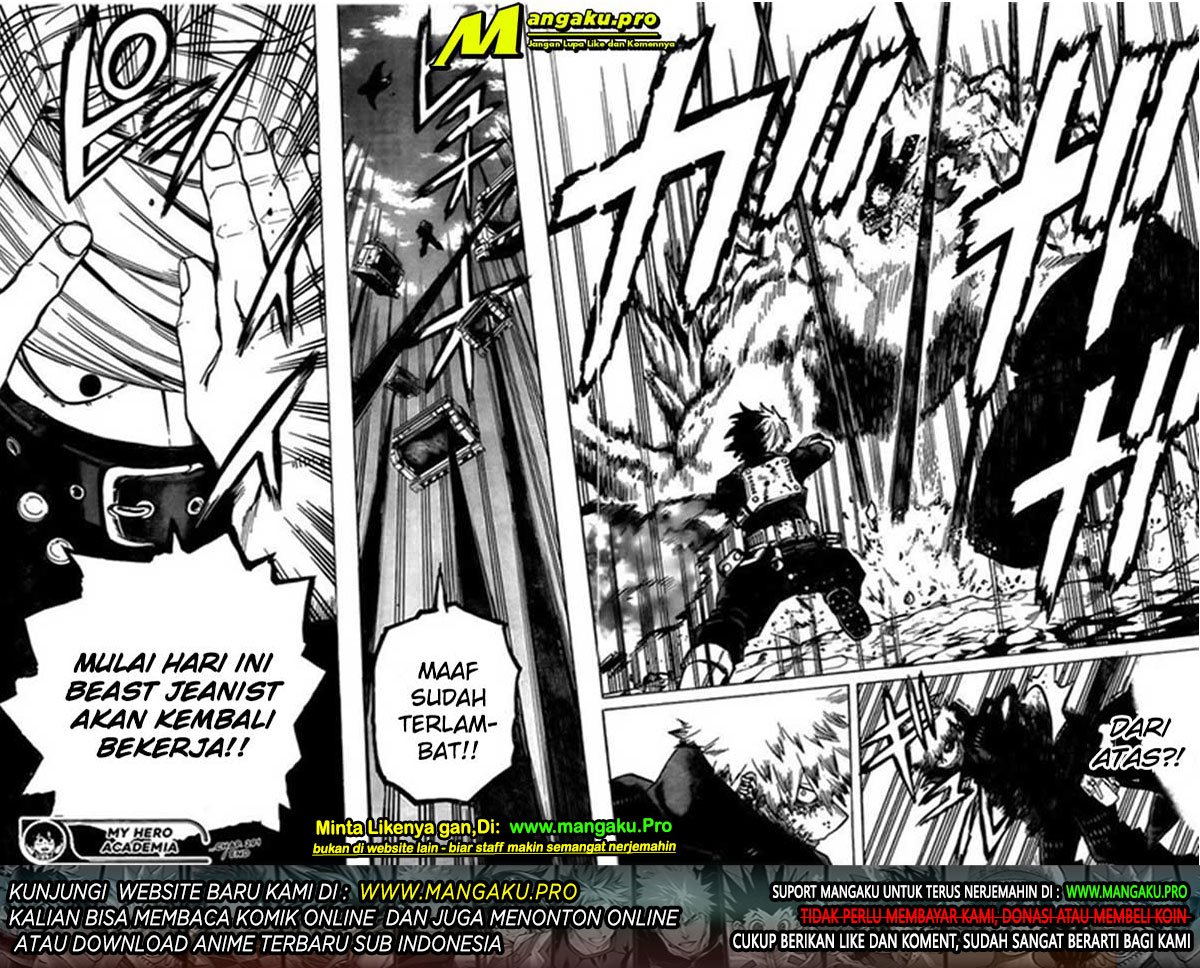 Boku no Hero Academia Chapter 291 Gambar 15