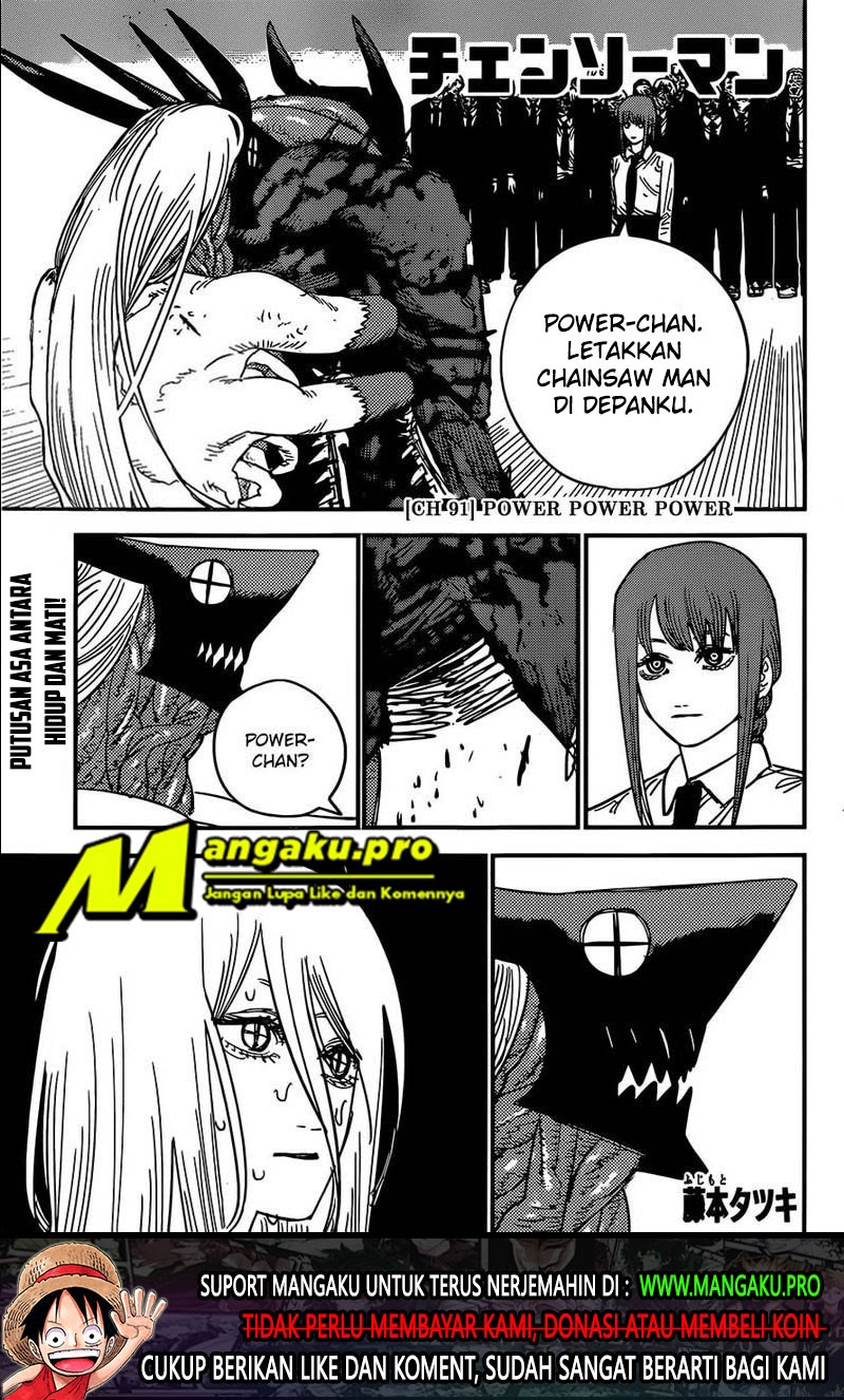 Manga Chainsaw Man Chapter 91 gambar nomor 2