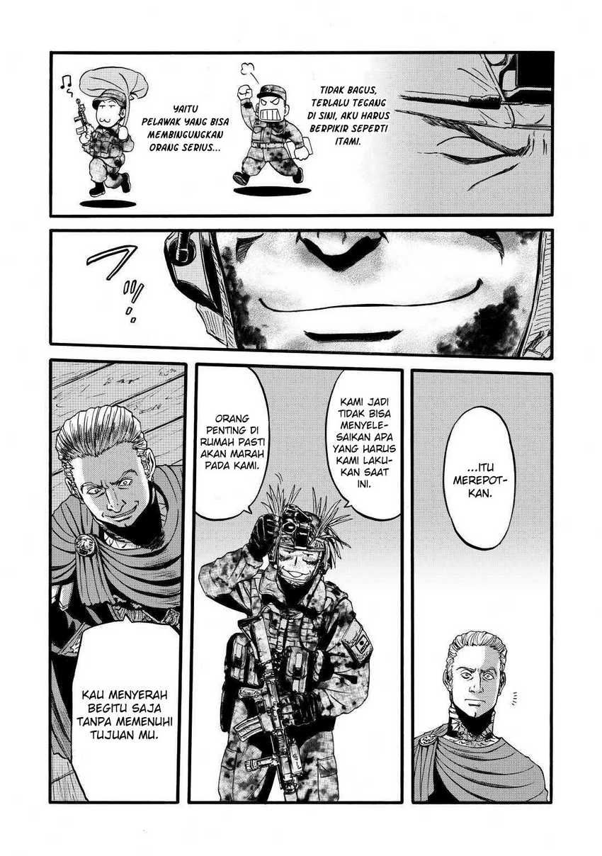 Gate – Jietai Kare no Chi nite Kaku Tatakeri Chapter 99 Gambar 17