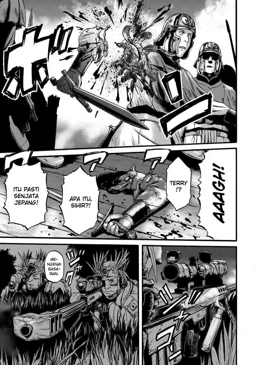 Gate – Jietai Kare no Chi nite Kaku Tatakeri Chapter 99 Gambar 23