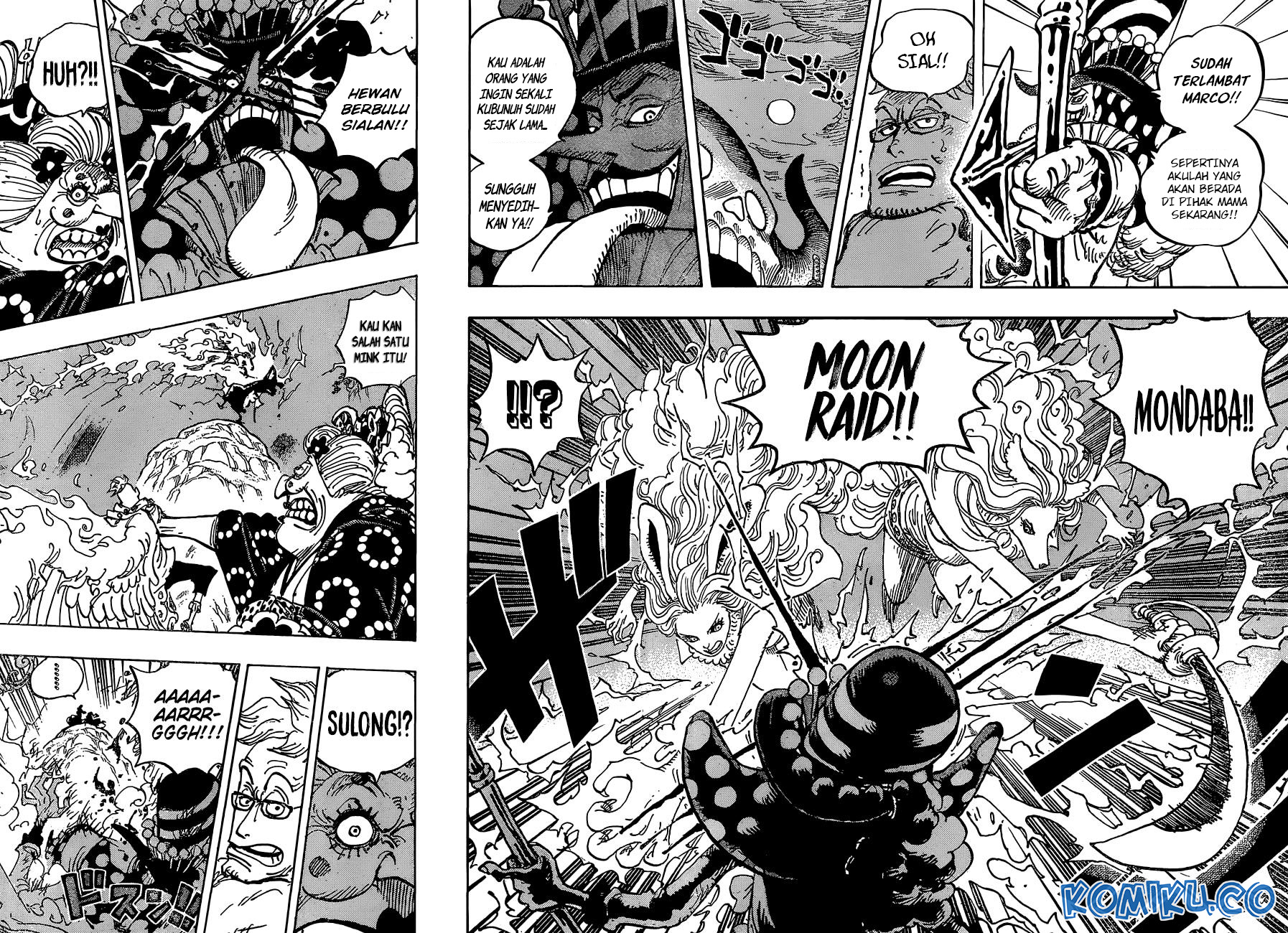 One Piece Chapter 995 Gambar 5