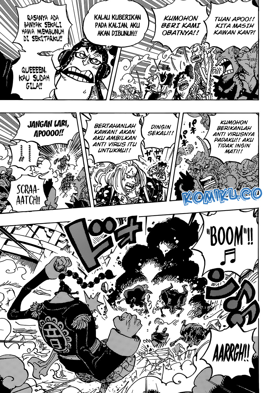 One Piece Chapter 995 Gambar 9