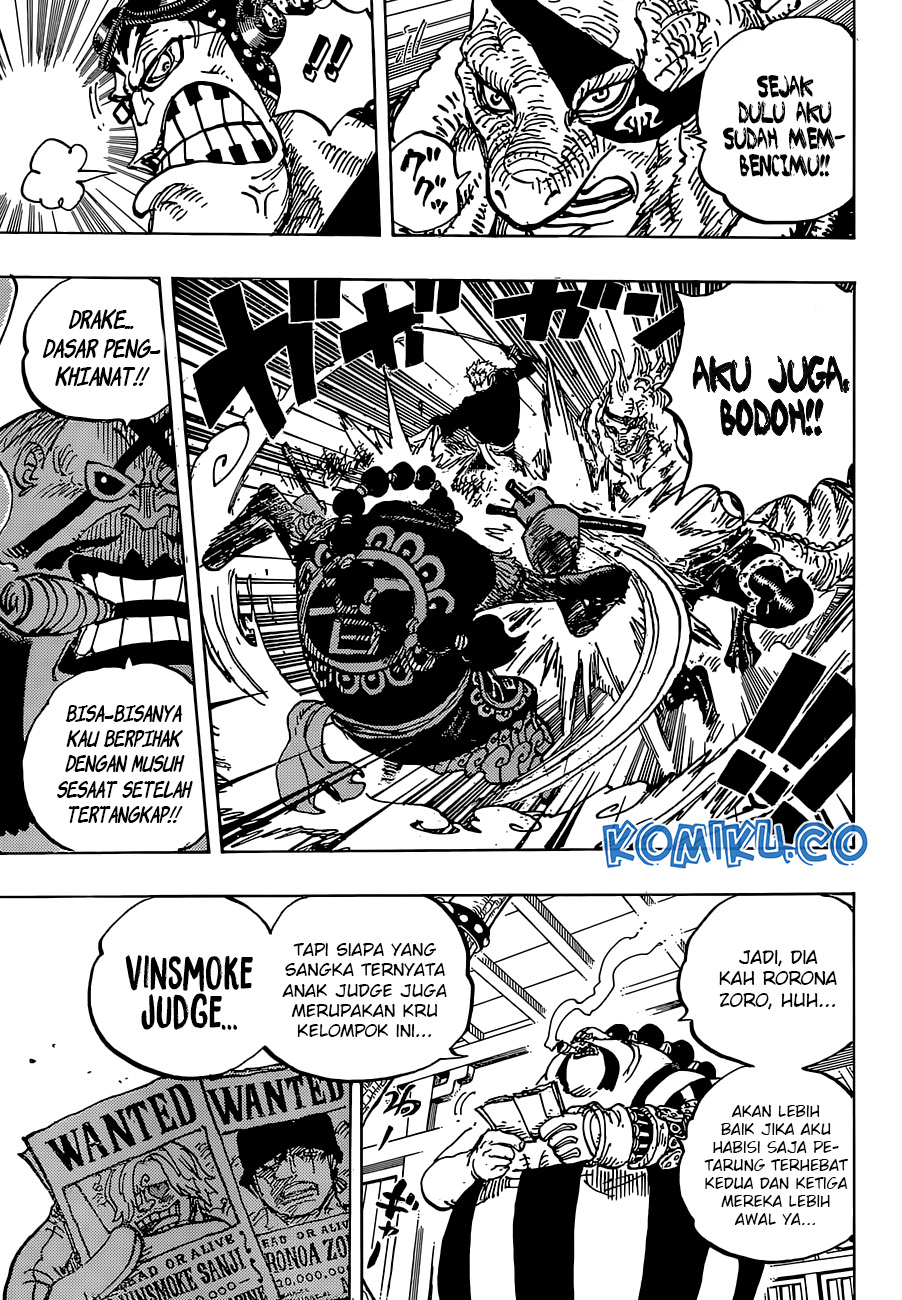 One Piece Chapter 995 Gambar 11