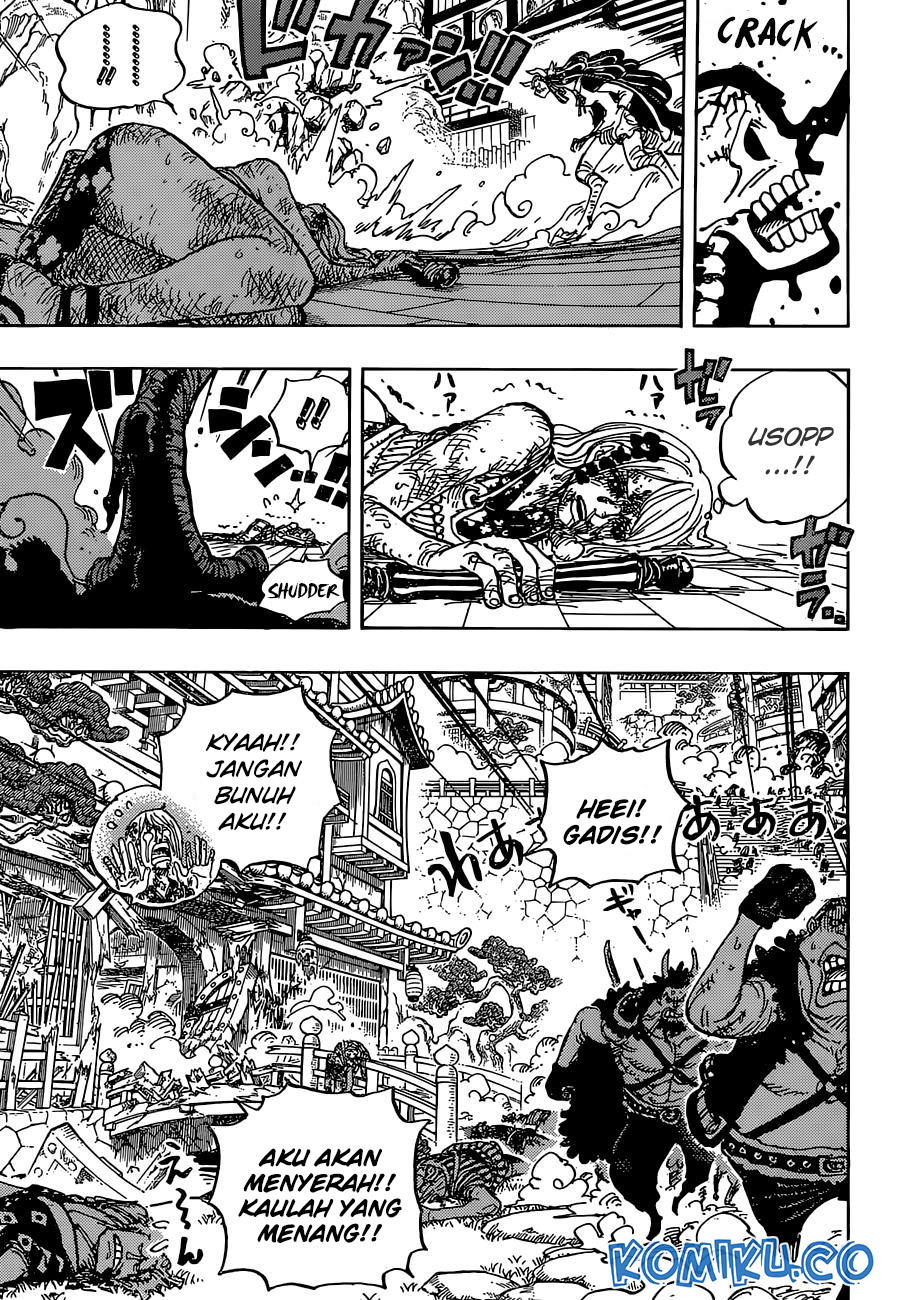 One Piece Chapter 995 Gambar 15