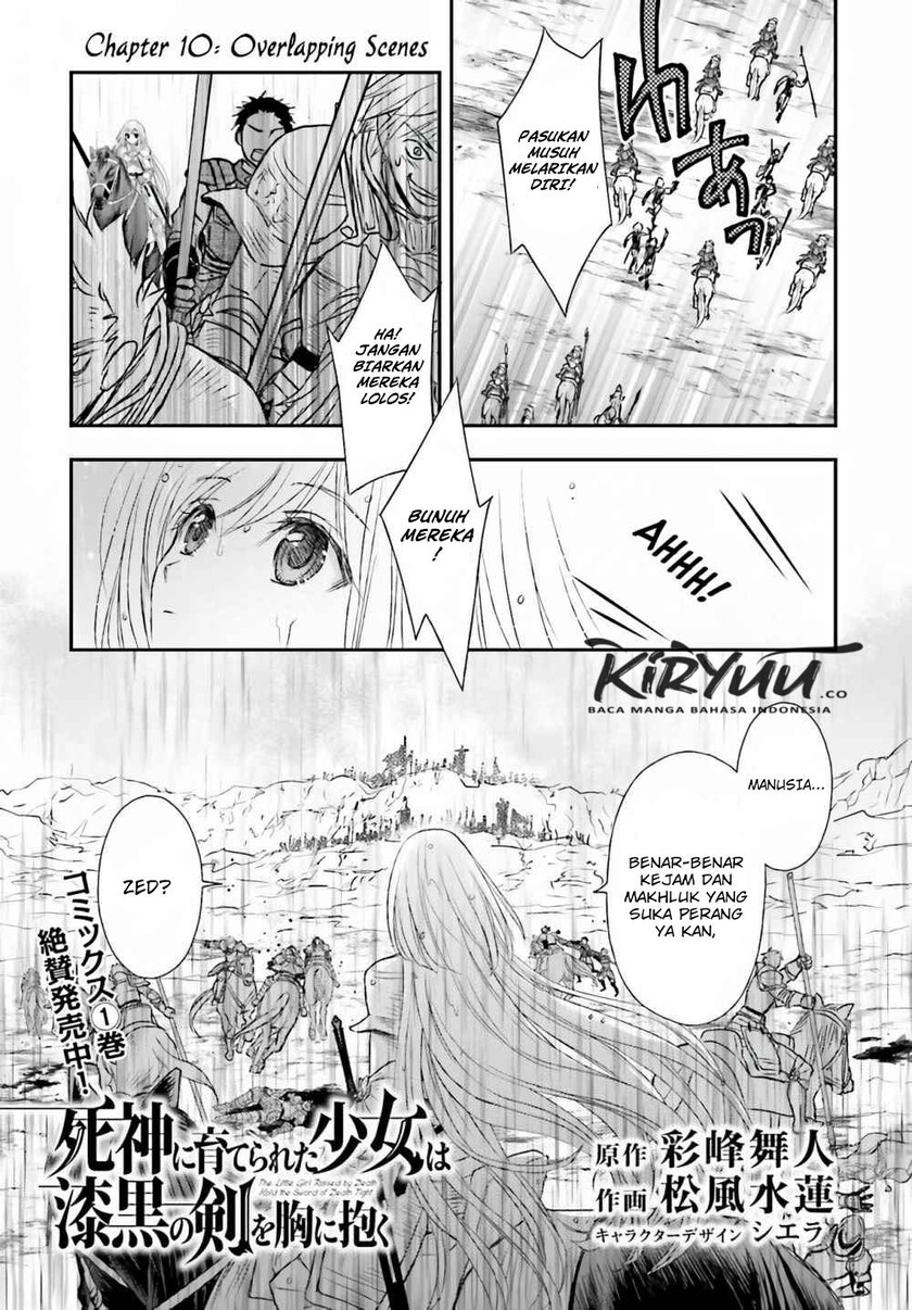 Shinigami ni Sodaterareta Shoujo wa Shikkoku no Tsurugi wo Mune ni Idaku Chapter 10 Gambar 4