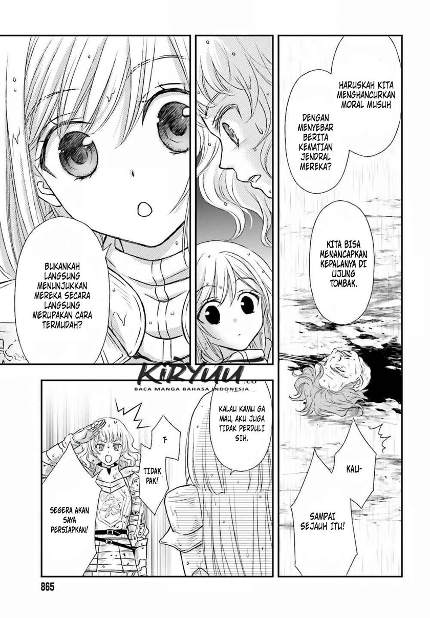 Shinigami ni Sodaterareta Shoujo wa Shikkoku no Tsurugi wo Mune ni Idaku Chapter 10 Gambar 27