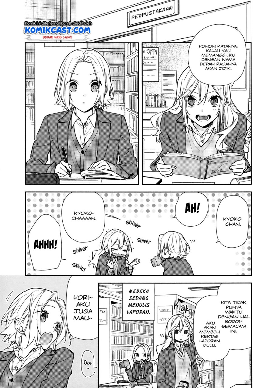 Horimiya Chapter 116 Gambar 9
