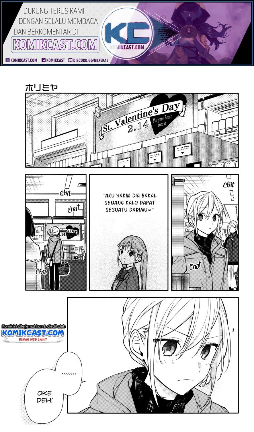Manga Horimiya Chapter 118 gambar nomor 2