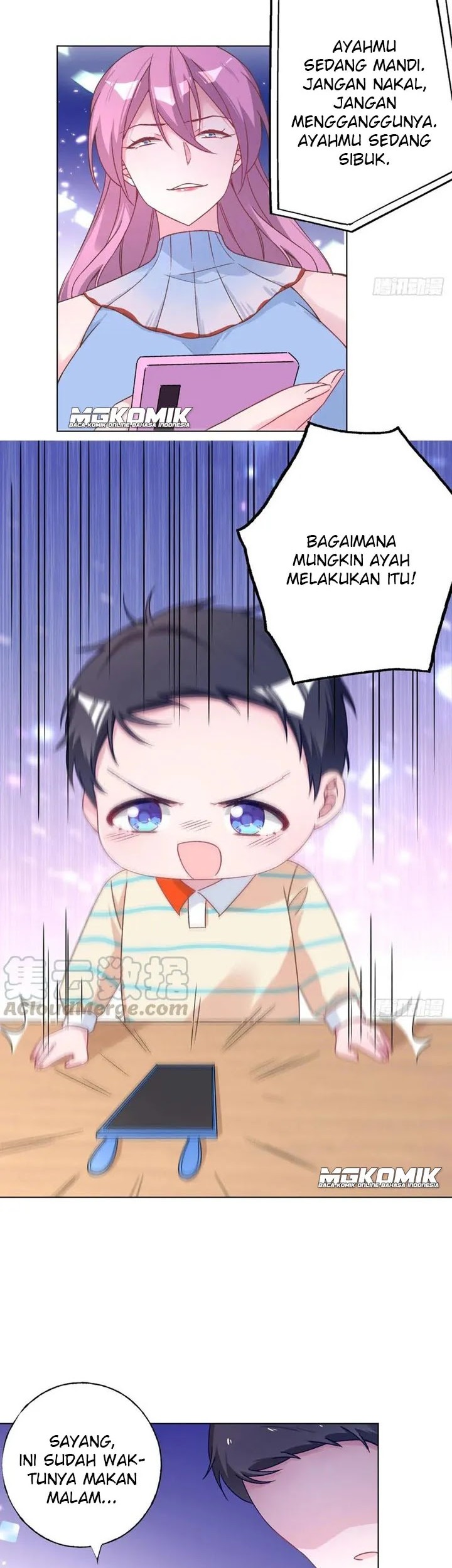 Manhua Prince charming daddy descended from heaven Chapter 72 gambar nomor 2