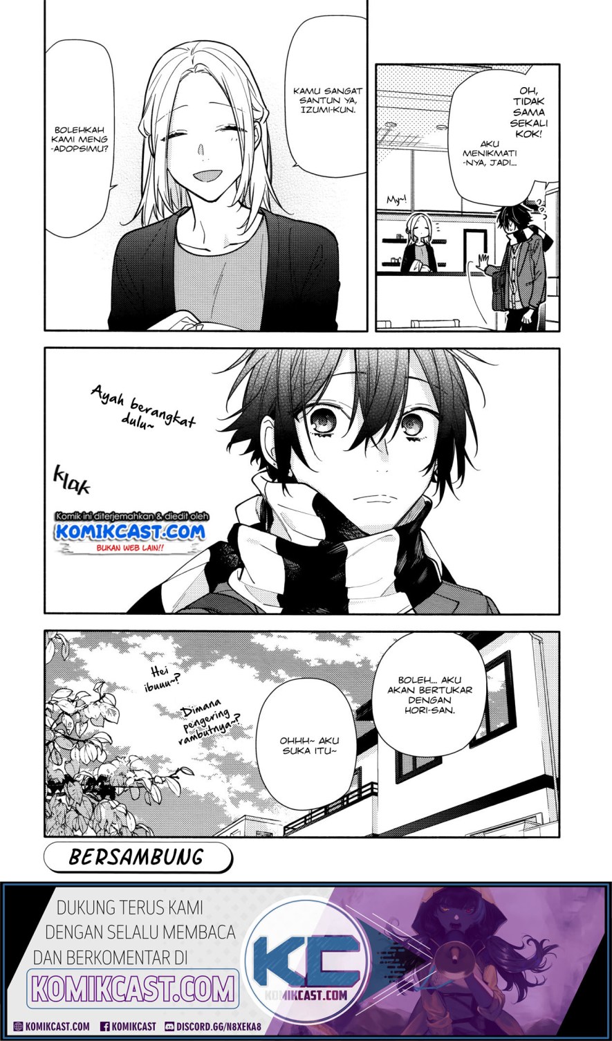 Horimiya Chapter 119 Gambar 20