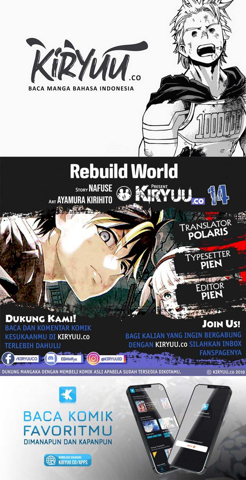 Komik Rebuild World Chapter 14 gambar nomor 1