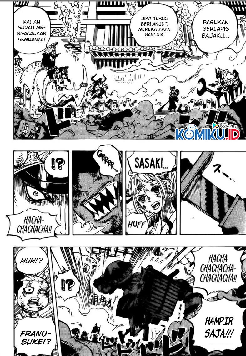 One Piece Chapter 996 Gambar 7