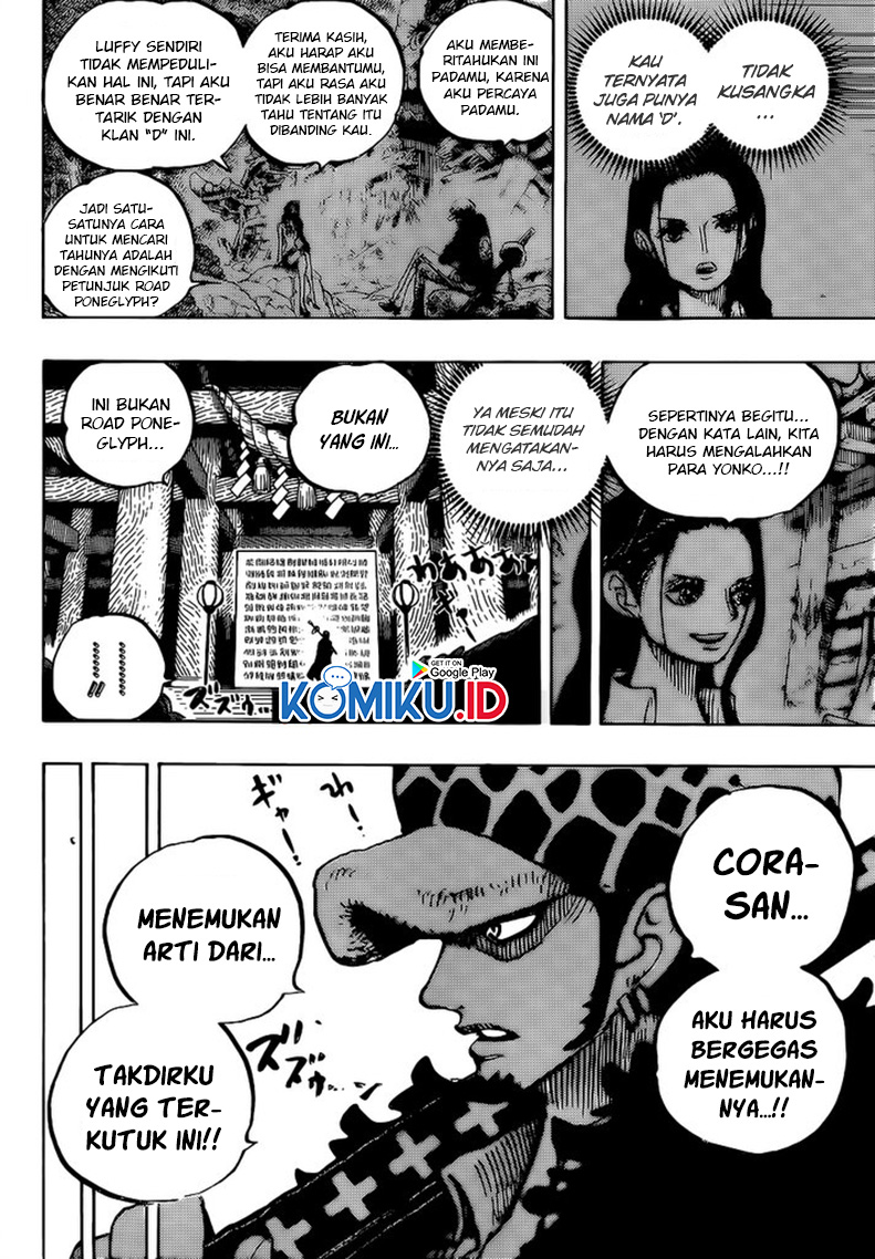 One Piece Chapter 996 Gambar 13