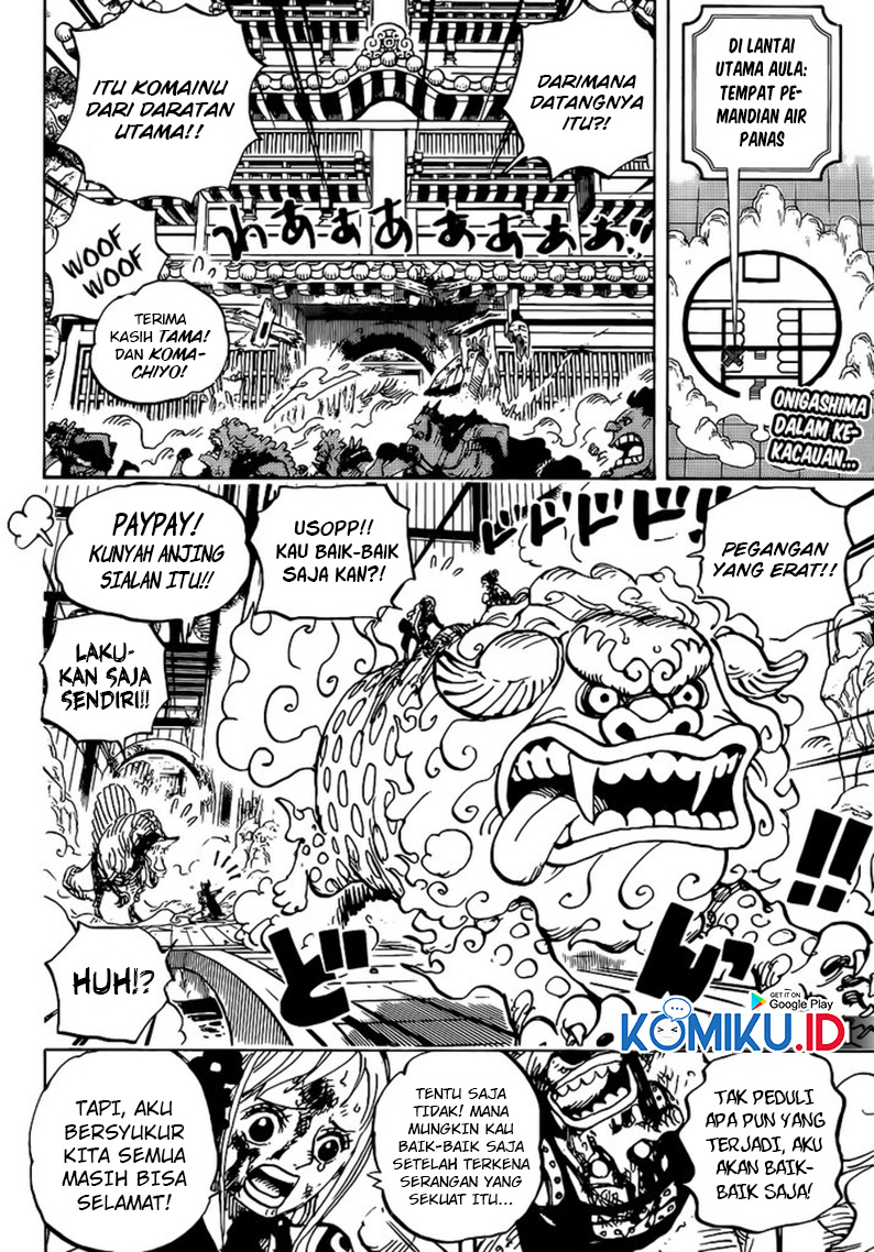 One Piece Chapter 996 Gambar 3