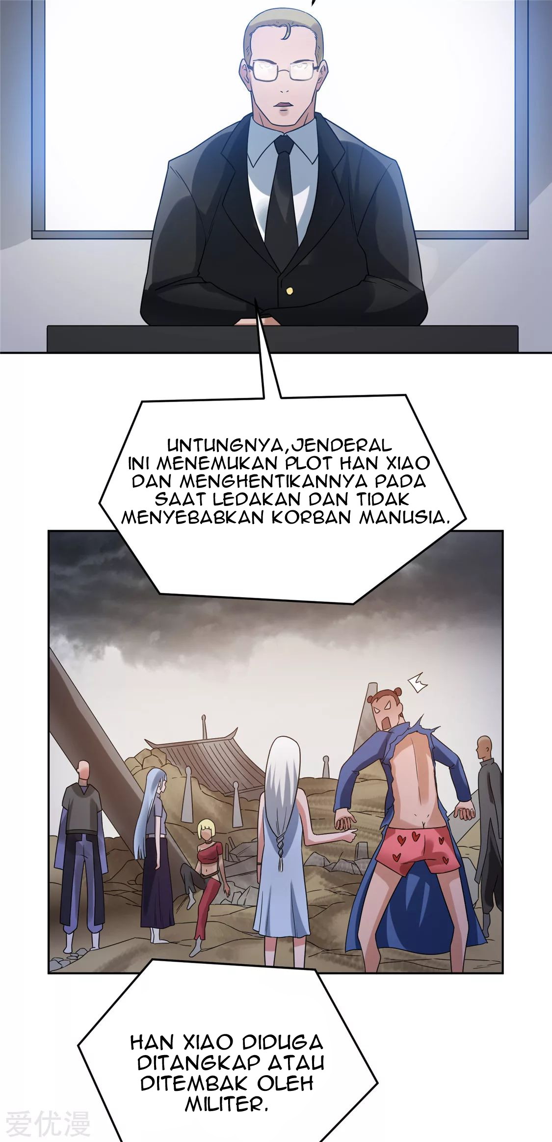 Dushi Xian Wang Chapter 55 Gambar 34